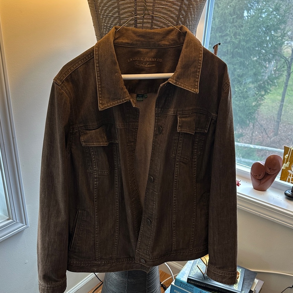 Ralph Lauren Brown Denim Jacket